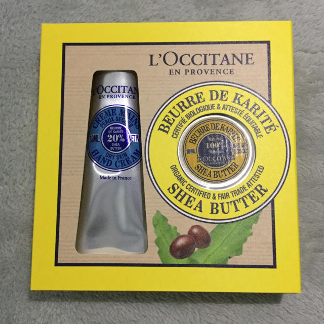 L'OCCITANE(ロクシタン)の未使用新品★ロクシタン★ハンドクリーム&シアバター コスメ/美容のボディケア(ハンドクリーム)の商品写真