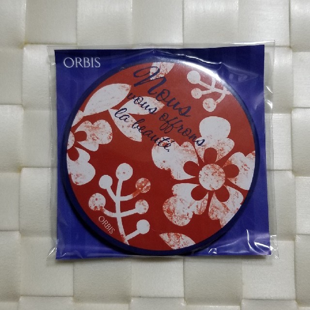 ORBIS(オルビス)の非売品　オルビス　缶ミラー レディースのファッション小物(ミラー)の商品写真