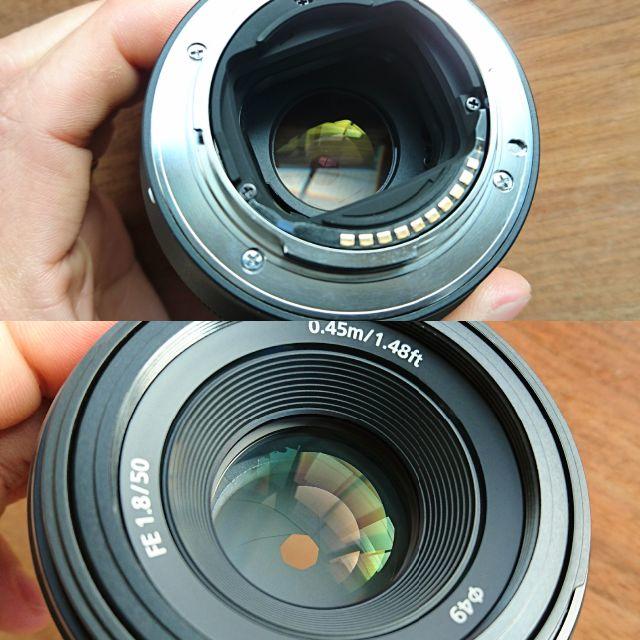 SONY(ソニー)のSony FE 50mm F1.8 SEL50F18 【新品同様品】 スマホ/家電/カメラのカメラ(レンズ(単焦点))の商品写真