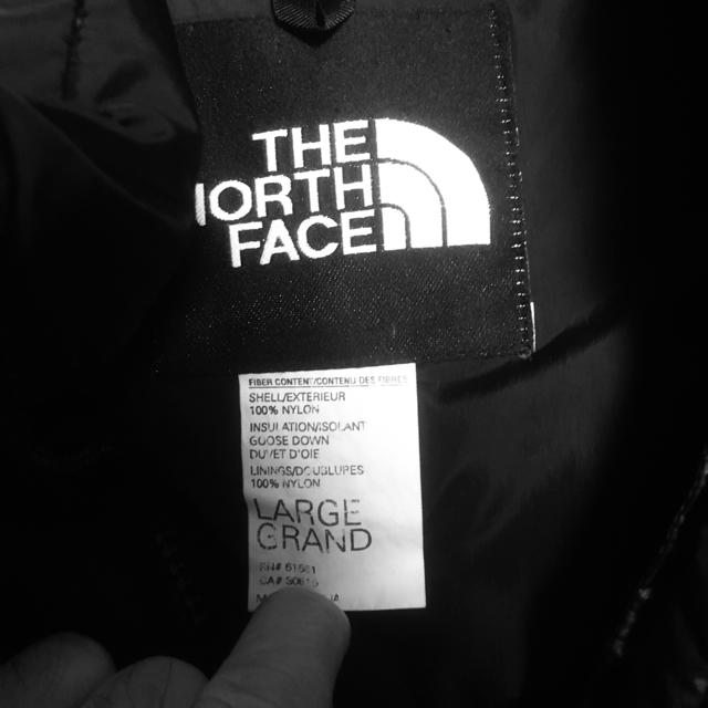 THE NORTH FACE(ザノースフェイス)のノースフェイス。ビンテージヌプシ。 L。美品。 メンズのジャケット/アウター(ダウンジャケット)の商品写真