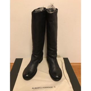 アルベルタフェレッティ(ALBERTA FERRETTI)のロングブーツ黒ブラックALBERTO FERMANIアルベルトフェルマーニ(ブーツ)