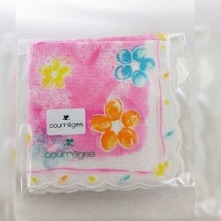 クレージュ(Courreges)のたっちゃん様専用☆新品☆クレージュ☆ハンカチ2枚(ハンカチ)