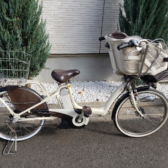 【売れ筋】 BRIDGESTONE - 関東圏内送料込☆子供乗せ電動自転車3人乗りアンジェリーノ 自転車