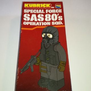 メディコムトイ(MEDICOM TOY)の【内袋未開封】KUBRICK SPECIALFORCE SAS 80's(キャラクターグッズ)