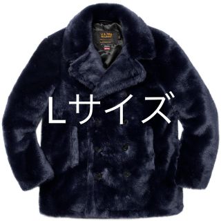 シュプリーム(Supreme)の【Lサイズ】Supreme / schott faux fur peacoat(ピーコート)