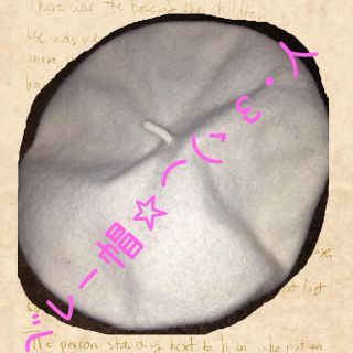 ベレー帽☆(ハンチング/ベレー帽)