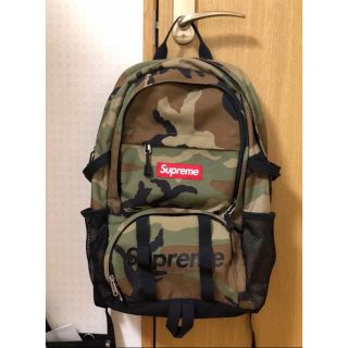 シュプリーム(Supreme)の【即決】supreme バックパック 15ss 迷彩  シュプリーム(バッグパック/リュック)