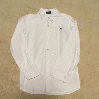 ポロラルフローレン(POLO RALPH LAUREN)のPOLO カッターシャツ 白 140 男の子(ブラウス)