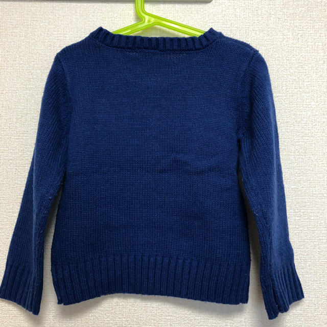 BREEZE(ブリーズ)のBREEZE ブリーズ ニット 120 ブルー キッズ/ベビー/マタニティのキッズ服男の子用(90cm~)(ニット)の商品写真