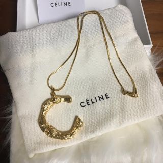 セリーヌ(celine)の新品 celine  アルファベット チェーン付き(ネックレス)