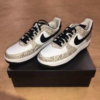 ナイキ(NIKE)のair force1 cocoa snake(スニーカー)