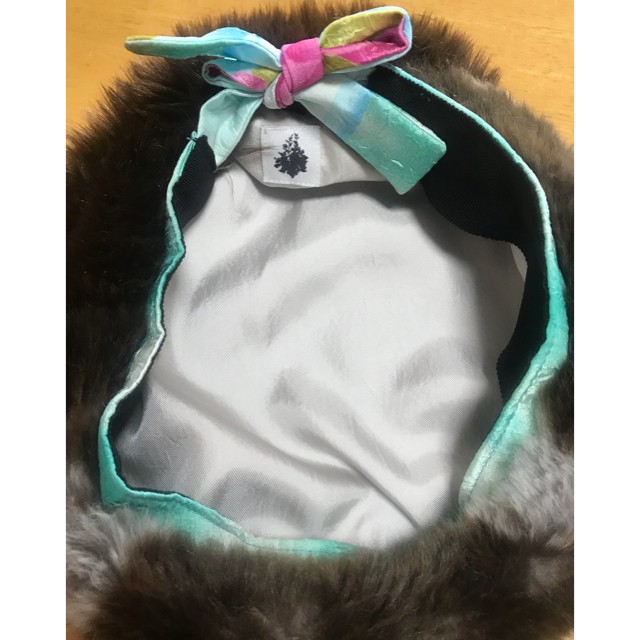 カオリノモリ(カオリノモリ)のカオリノモリ ファーベレー帽 レディースの帽子(ハット)の商品写真
