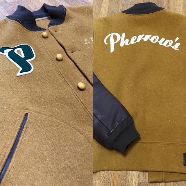 PHERROW'S - Pherrow's 15周年記念 限定 スタジアム ジャケット PHERROW'S - Pherrow's 15周年記念 限定 スタジアム ジャケット