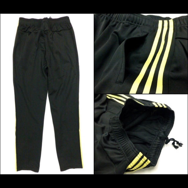 メーカー直売所 adidas - アディダス ジャージ 上下 メンズ L 黒 金 新品未使用 アディダス
