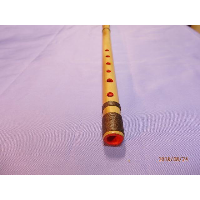 かんたん篠笛リコーダー式(C管・ドレミ調）天地糸巻き６穴 楽器の和楽器(横笛)の商品写真