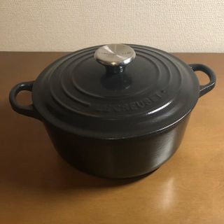 ルクルーゼ(LE CREUSET)のル・クルーゼ 黒(食器)