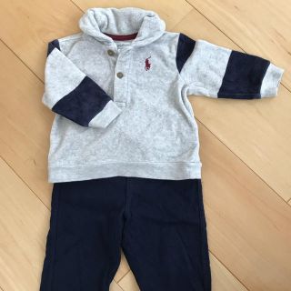 ポロラルフローレン(POLO RALPH LAUREN)のラルフローレン  6M   70㎝  上下セット 上着ベロア(その他)