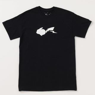フラグメント(FRAGMENT)のTHUNDERBOLT PROJECT◼︎ピカチュウ Tシャツ 黒 L(Tシャツ/カットソー(半袖/袖なし))