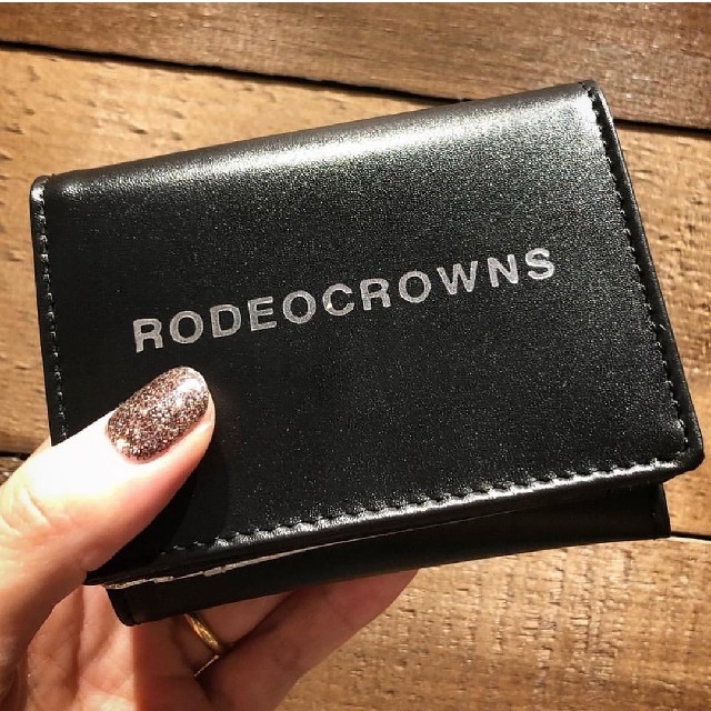 RODEO CROWNS(ロデオクラウンズ)のRCWB最新ノベルティ本革の財布 ロデオクラウンズ ロゴ入り！ レディースのファッション小物(財布)の商品写真