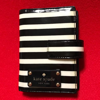 ケイトスペードニューヨーク(kate spade new york)のケイトスペード  システム手帳 カバー 6穴 美品(その他)