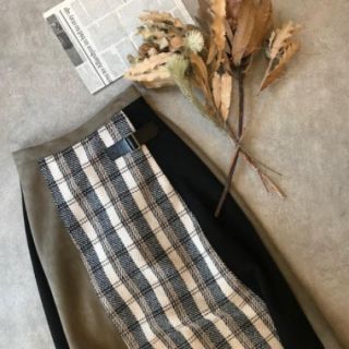 トゥデイフル(TODAYFUL)のアリエスミラージュ  SELECT　Check　Panel　Skirt(ひざ丈スカート)