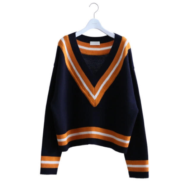 UNUSED(アンユーズド)のneonsign college sweater 値下げ中 メンズのトップス(ニット/セーター)の商品写真