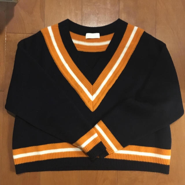 UNUSED(アンユーズド)のneonsign college sweater 値下げ中 メンズのトップス(ニット/セーター)の商品写真