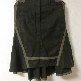 サカイ(sacai)のsacai マーメイドスカート(ひざ丈スカート)