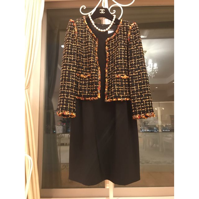 CHANEL(シャネル)のCOCO 様専用❤︎シャネル  ツイードジャケット❤︎フォクシー  ルネ   レディースのジャケット/アウター(ノーカラージャケット)の商品写真