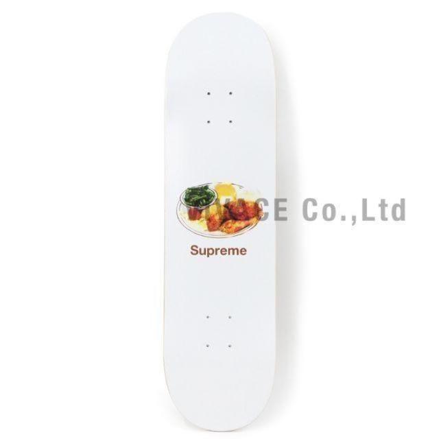 Supreme(シュプリーム)のSupreme Chicken Dinner Skateboard 白 スポーツ/アウトドアのスポーツ/アウトドア その他(スケートボード)の商品写真