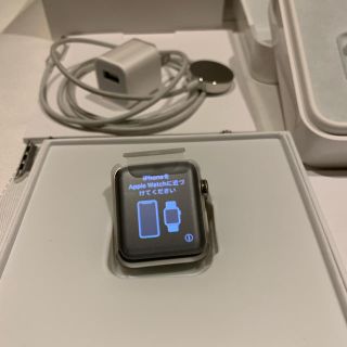 アップルウォッチ(Apple Watch)のApple Watch series 2 38mm ステンレス 交換新品(腕時計(デジタル))