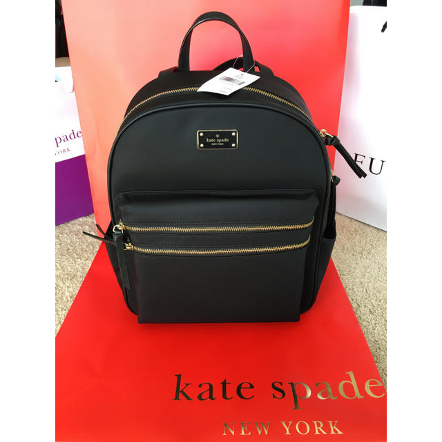 バッグkate spade リュック 黒 ブラック