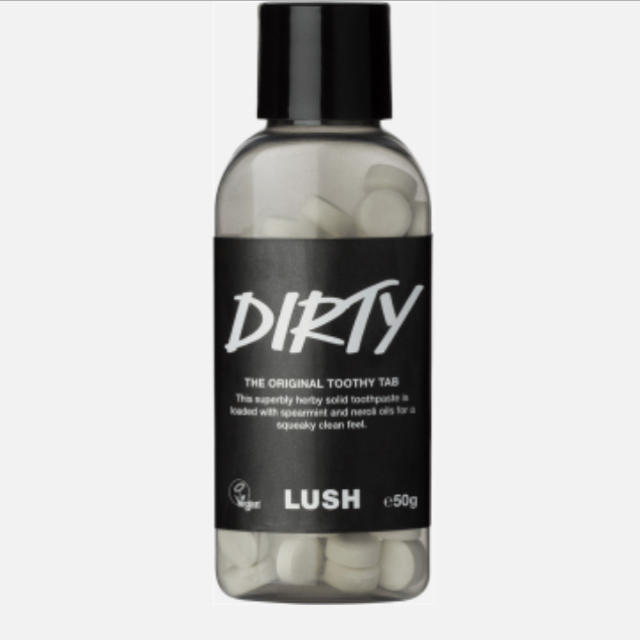 LUSH(ラッシュ)のLUSH♡歯磨き用タブレット Dirty  新品 コスメ/美容のオーラルケア(歯磨き粉)の商品写真