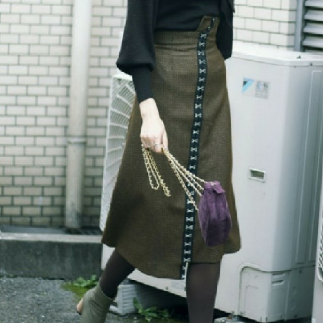 【セール 登場から人気沸騰】 Ameri VINTAGE 　スカート vintage 【新品】Ameri - ロングスカート