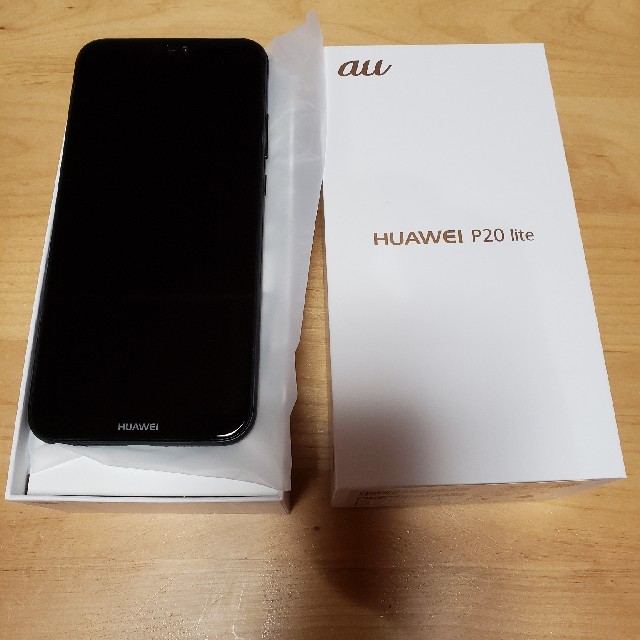 au(エーユー)のきくり様　専用　携帯本体　HUAWEI P20 lite スマホ/家電/カメラのスマートフォン/携帯電話(スマートフォン本体)の商品写真