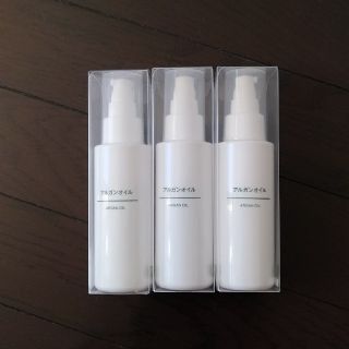 ムジルシリョウヒン(MUJI (無印良品))の【新品 未使用】無印 アルガンオイル100ml 3つ(ボディオイル)