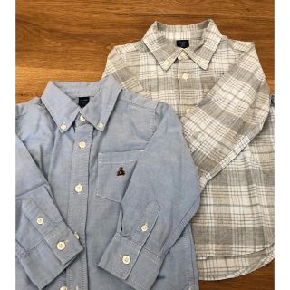 ベビーギャップ(babyGAP)のベビーギャプ   シャツ 95 100サイズ 結婚式 七五三 スーツ ワイシャツ(Tシャツ/カットソー)