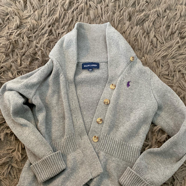 Ralph Lauren(ラルフローレン)のラルフローレンカーデガン110キッズ キッズ/ベビー/マタニティのキッズ服女の子用(90cm~)(カーディガン)の商品写真