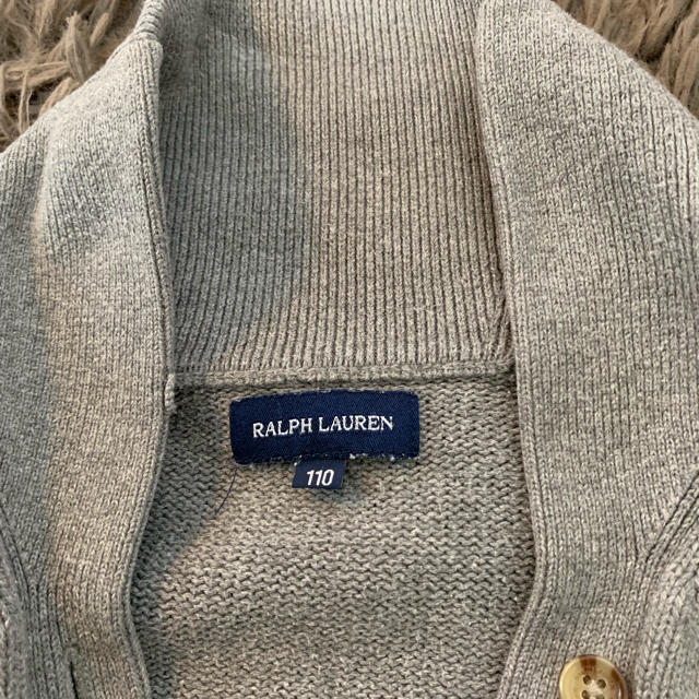 Ralph Lauren(ラルフローレン)のラルフローレンカーデガン110キッズ キッズ/ベビー/マタニティのキッズ服女の子用(90cm~)(カーディガン)の商品写真