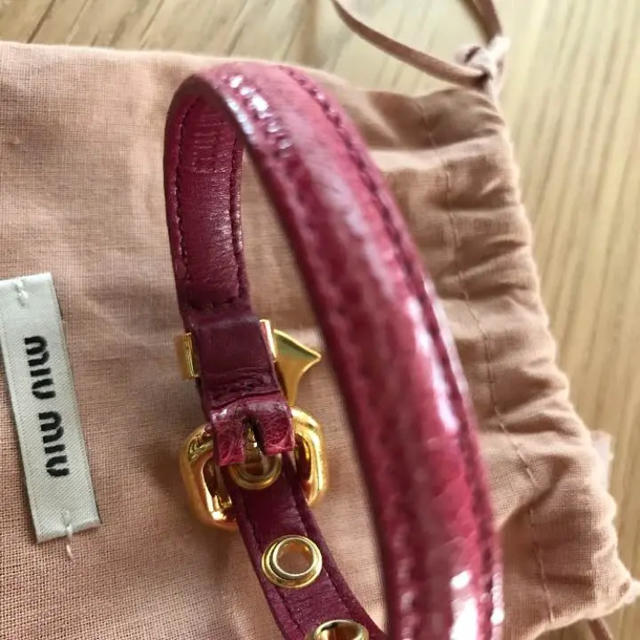 miumiu ブレスレット