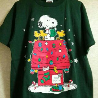 スヌーピー(SNOOPY)のオフシーズンお値下げ！☆スヌーピー♡🎄クリスマスＴシャツ🎄❪ユニセックス❫(Tシャツ/カットソー(半袖/袖なし))