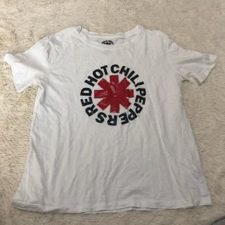 ジーユー(GU)のGU ロックTシャツ RED HOT CHILI PEPPERS  レッチリ(Tシャツ(半袖/袖なし))