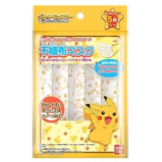 バンダイ(BANDAI)の不織布マスク❀ポケットモンスター❀(日用品/生活雑貨)