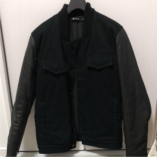 T by Alexander Wang アレキサンダーワン 袖レザー ジャケット