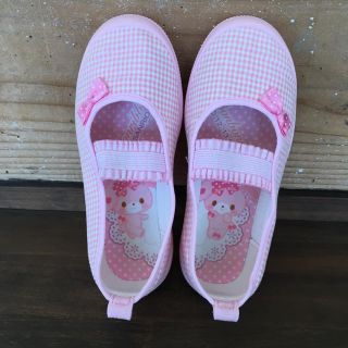 サンリオ(サンリオ)の優ちゃんママ019様専用★美品★ 上履き ボンボンリボンちゃん 16cm(スクールシューズ/上履き)