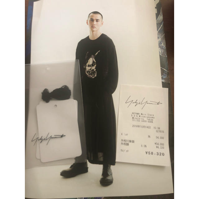 yohji yamamoto BLACK Scandal 般若PO(BLACK)