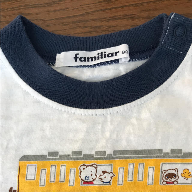 familiar(ファミリア)のファミリア Tシャツ 80 キッズ/ベビー/マタニティのベビー服(~85cm)(Ｔシャツ)の商品写真