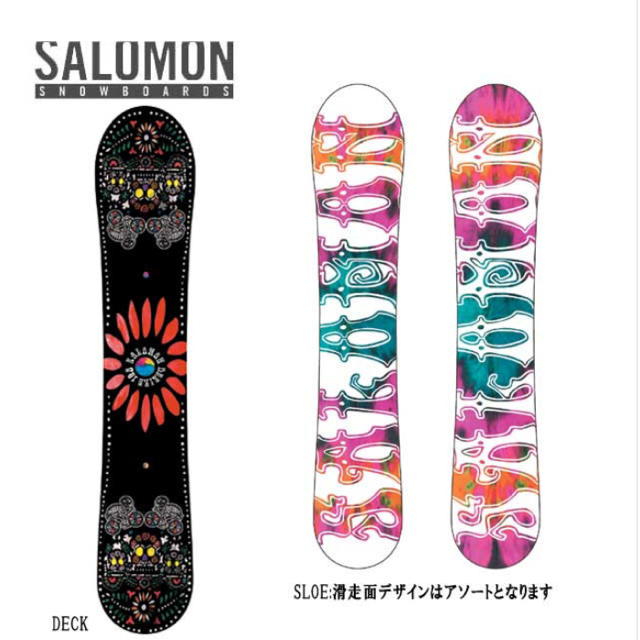 SALOMON(サロモン)のSALOMON DESIRE 143cm スポーツ/アウトドアのスノーボード(ボード)の商品写真