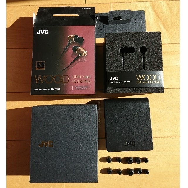 Victor(ビクター)のJVC HA-FX750 スマホ/家電/カメラのオーディオ機器(ヘッドフォン/イヤフォン)の商品写真