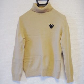 コムデギャルソン(COMME des GARCONS)の【ゆきりん様専用】コム・デ・ギャルソン タートルネックセーター(ベージュ)(ニット/セーター)